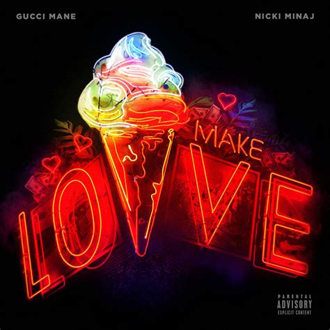 i'm a nicki im a gucci|make love Gucci mane lyrics.